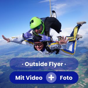 Outside Flyer springt mit und filmt dich von außen Video + Fotos pro Person